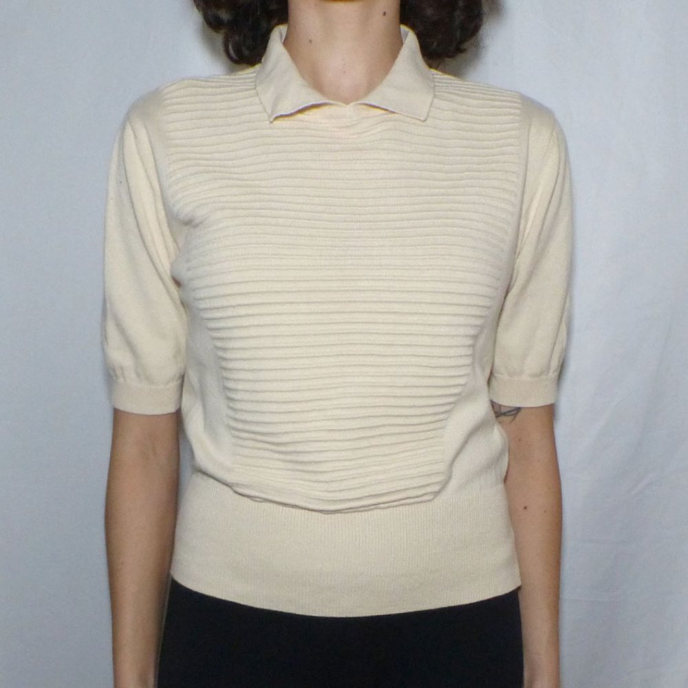 Retro Styled Collared Shirt